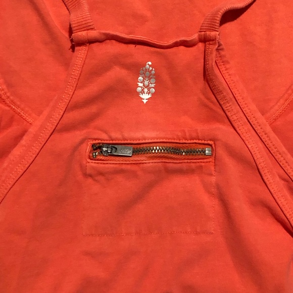 Free People Hot Shot Mini Dress With Pockets In Electric Sunset. NWOT! Sz XL - Picture 7 of 9